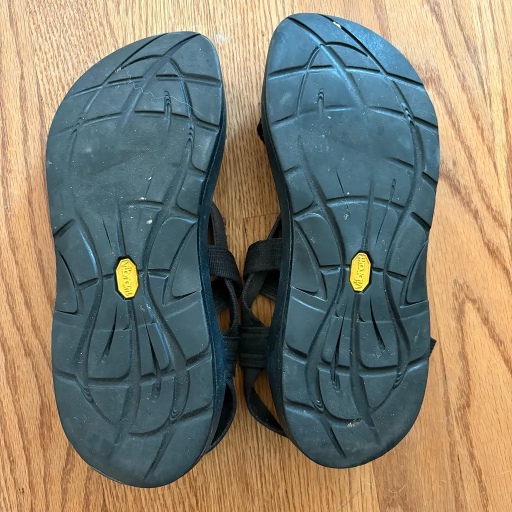 Chaco Z1 Classic Sandal Outdoor Hiking Shoes Black Womens Size 8 Adjustable - Image 10