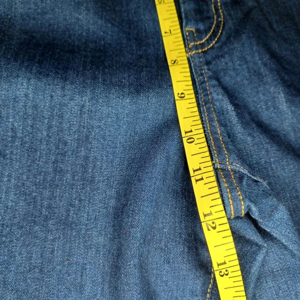 Nine West kick flare jeans with raw hem - Image 8