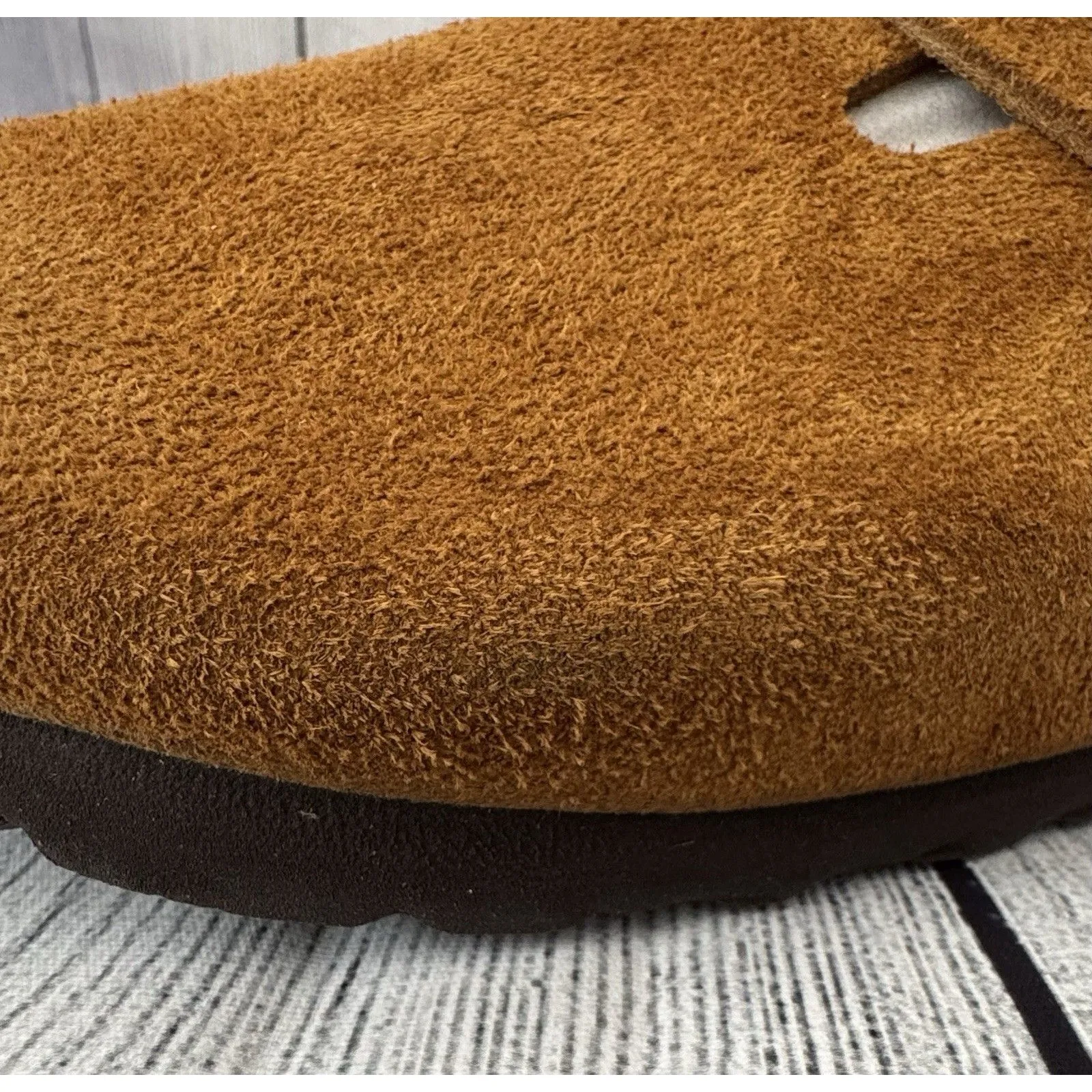 Birkenstock New NO Box Boston Mink Suede Leather Soft Footbed Narrow 42 - Image 12