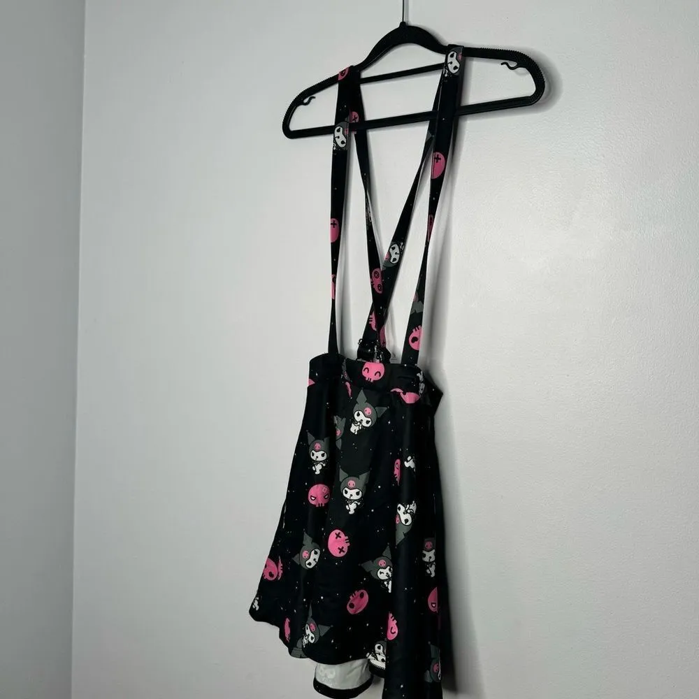 Hot topic Kuromi Skull Suspender Skirt Plus Size Small - Image 4