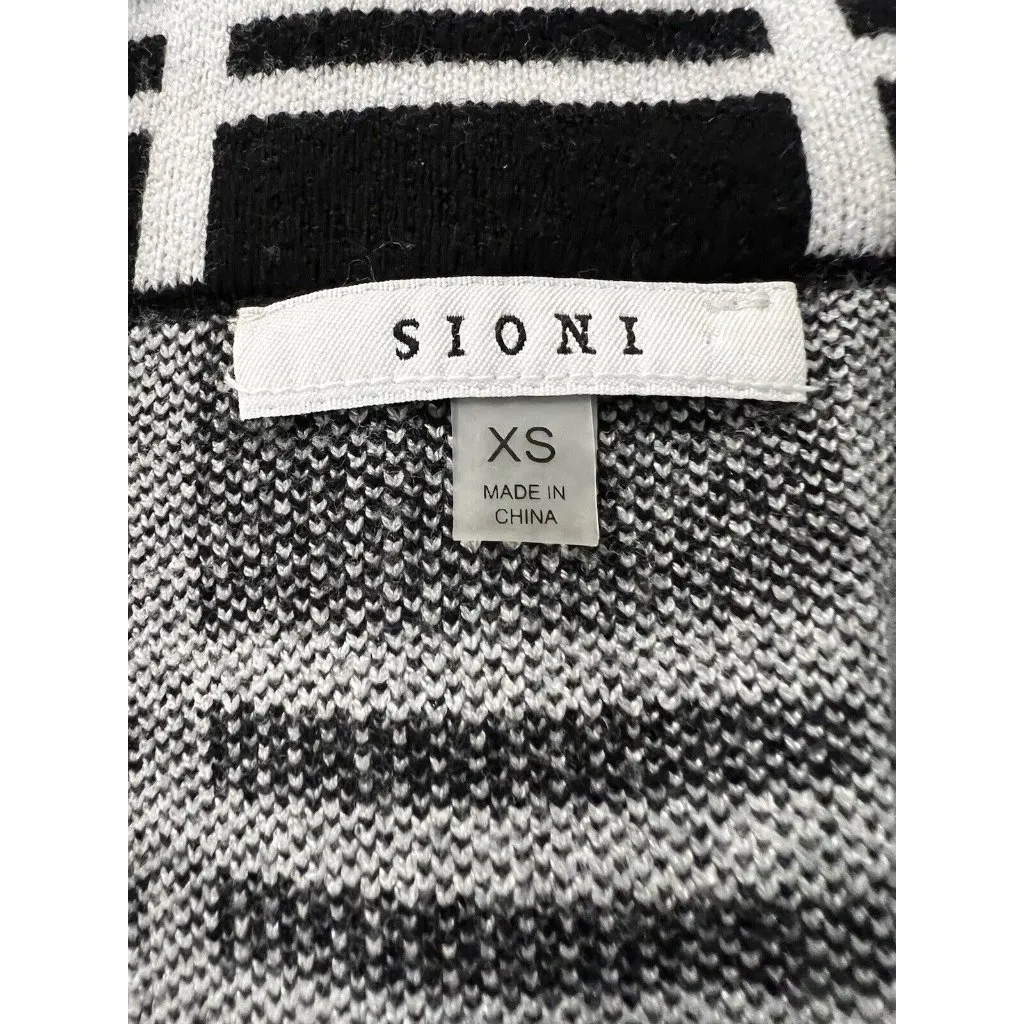 Sioni‎ Anthropologie Size XS Long Sleeve Button Front Cardigan 2 Pockets Classic - Image 3