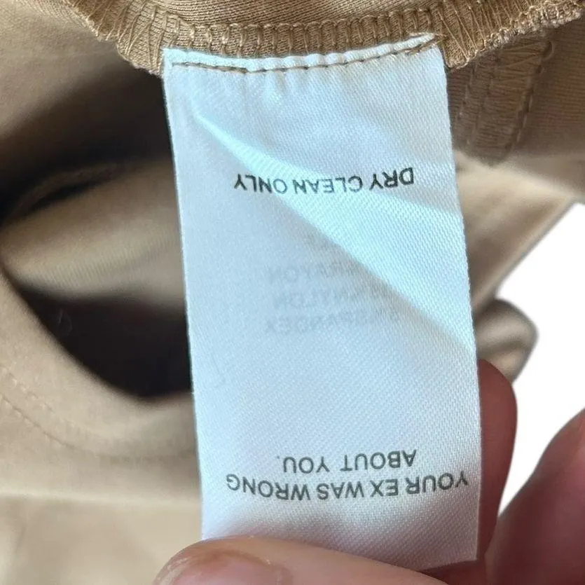 LPA Women's Size XS Cut Out
Long Sleeve Bodysuit 79 In Camel Tan Revolve. - Image 8