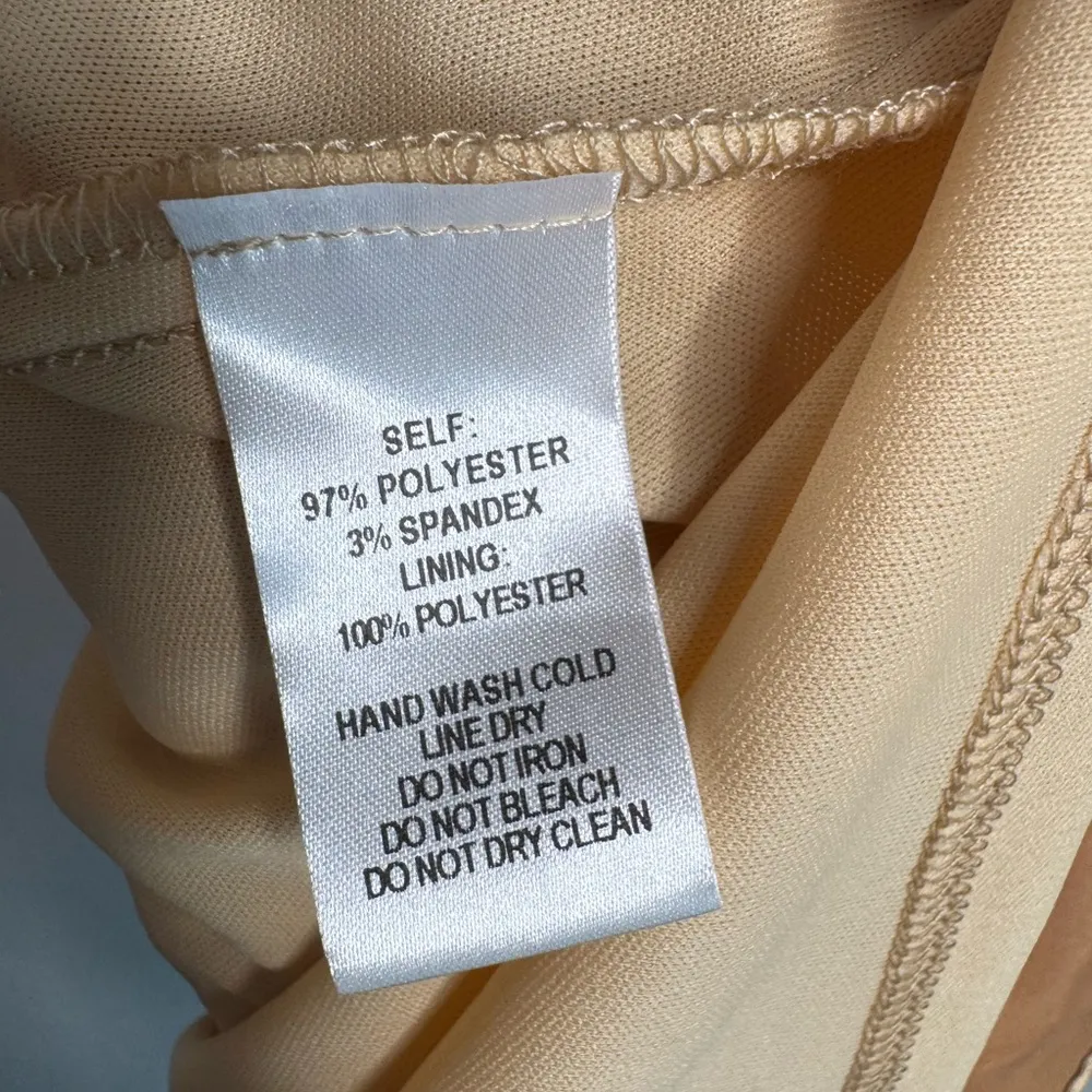 New Lulus Emalee Gold Satin Mini Dress - Image 6