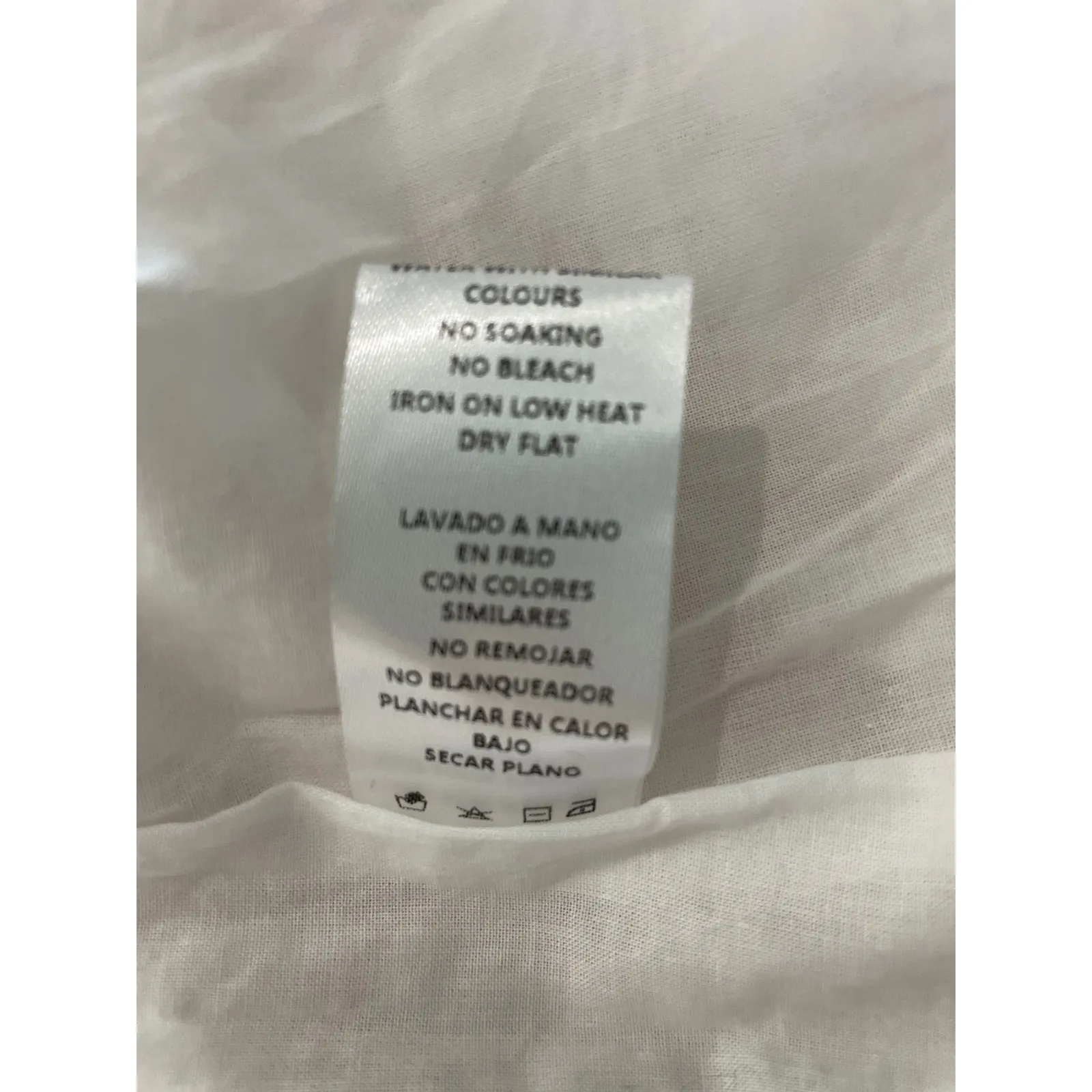 Amable by Mable Lennon White Pink Floral Tiered Mini Dress Size Large NWT 12 oz - Image 12