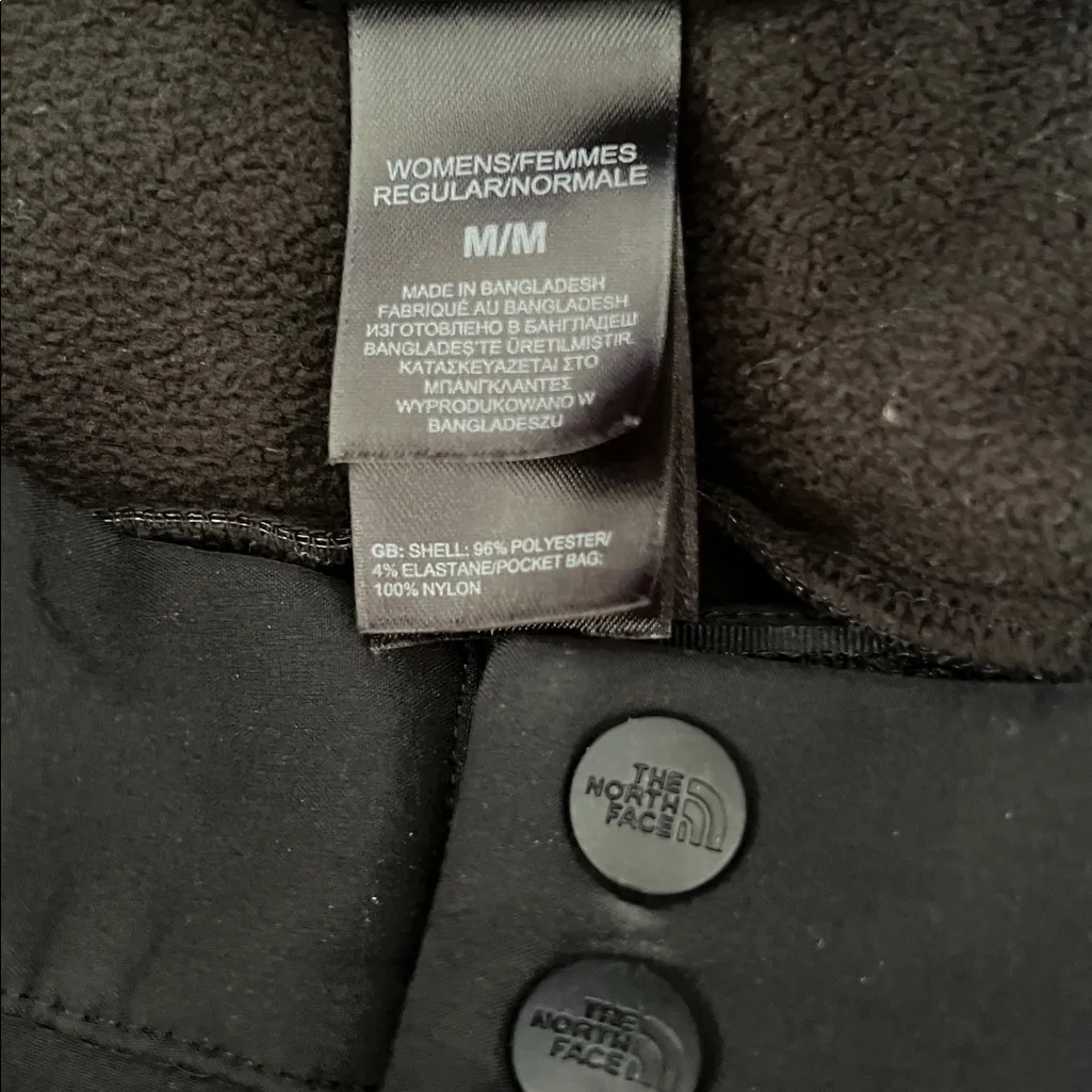 The North Face Women’s Snow Pants Black Ski Snowboard Size Medium - Image 4