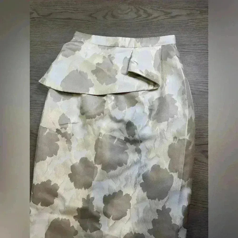 Black Halo Eve Laurel Berman Mermaid‎ High Waisted Ruffle Bodycon Maxi Skirt - Image 3