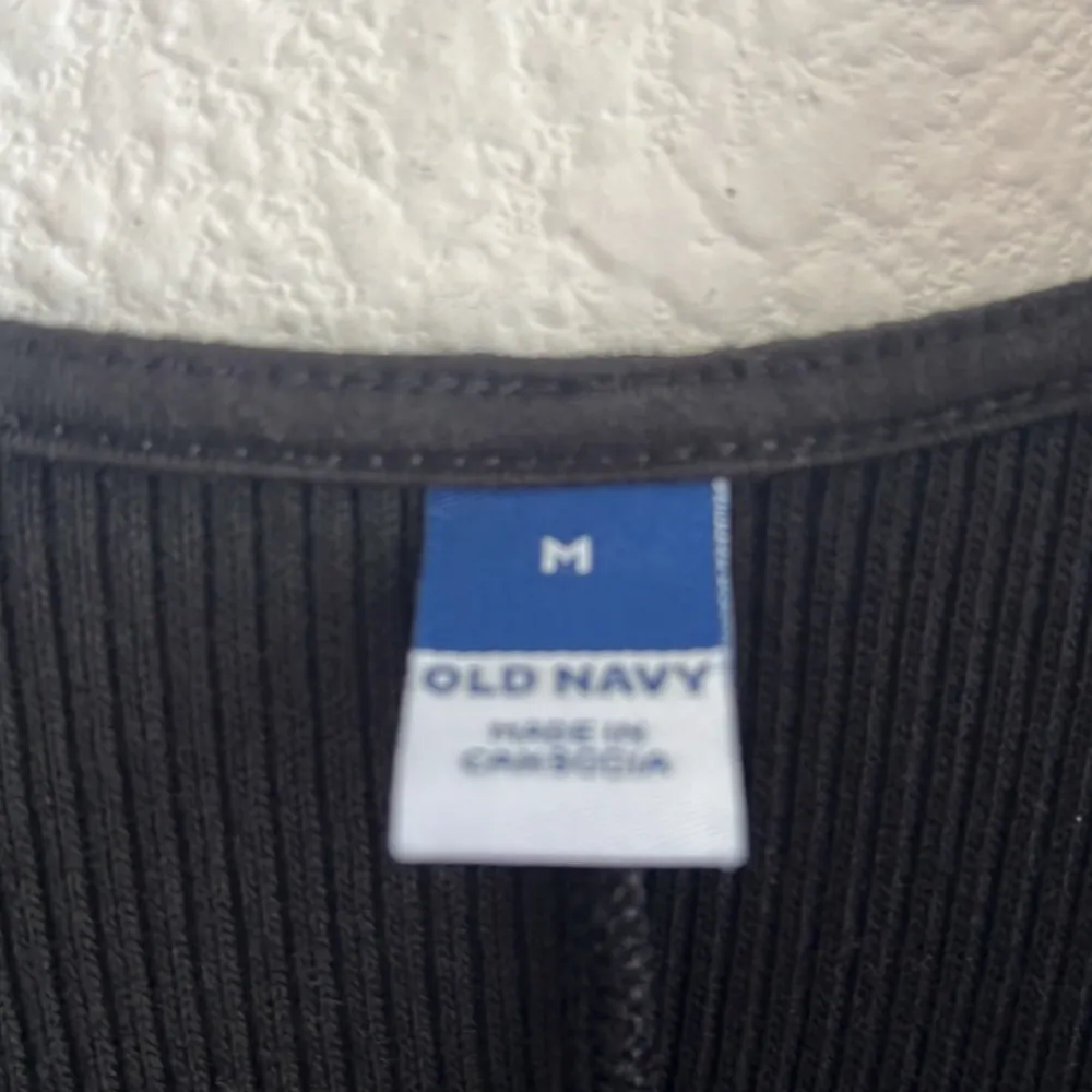 Old Navy Knitted Sleeveless Rib Knit Midi Dress Slit Straight Neckline Medium - Image 3