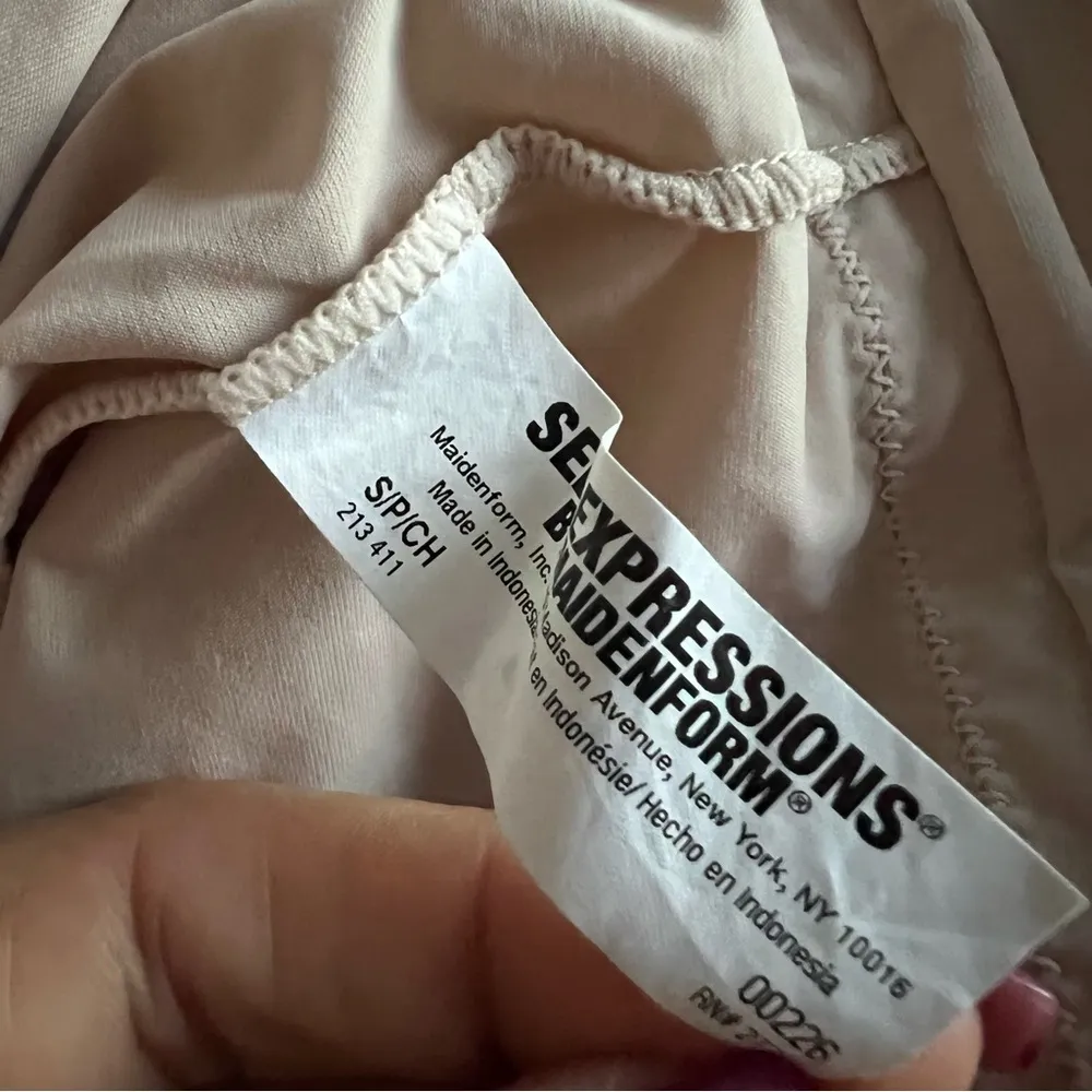 Maidenform Self Expressions Half Mini Shaper Skirt Neutral Nude Cream 00226 S - Image 7