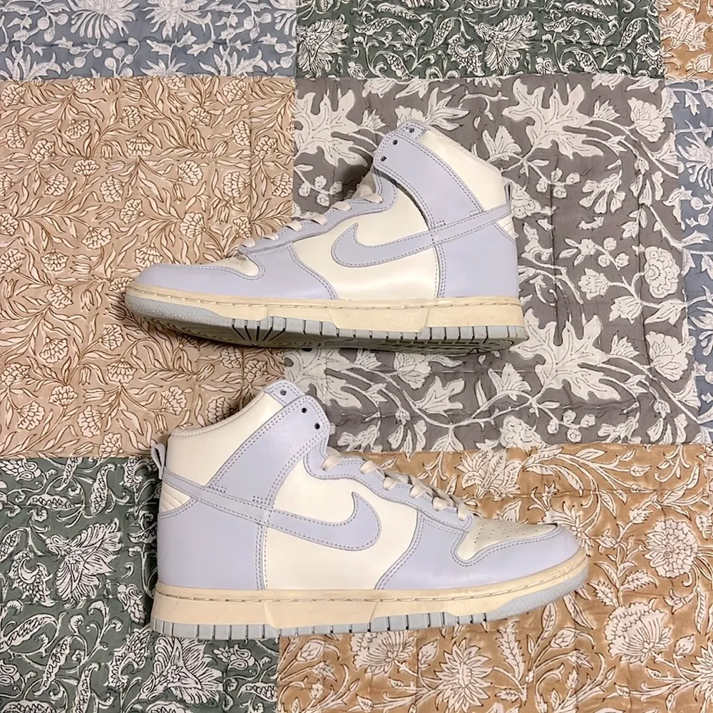 Nike Dunk High Sail Football Grey Nike High-Top Sneakers Size 8 - Image 11