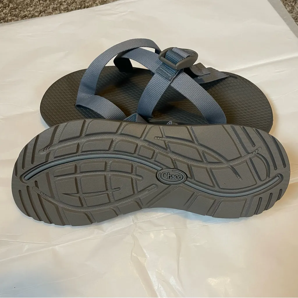 Chaco Tegu Sandals women’s 10 blue Solid Tradewinds - Image 6