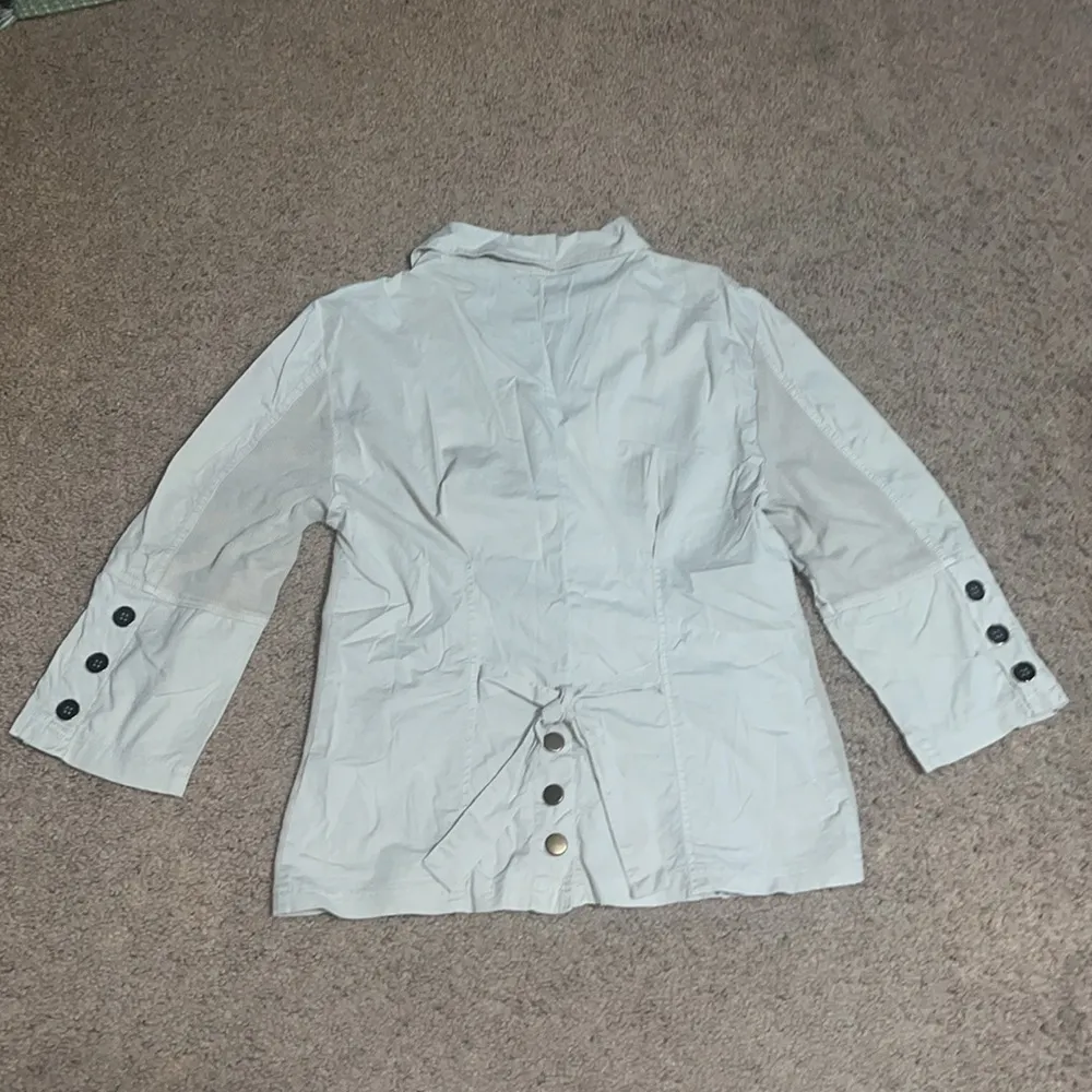 XCVI Keane Jacket Lightweight Parchment Beige Small‎ - Image 7