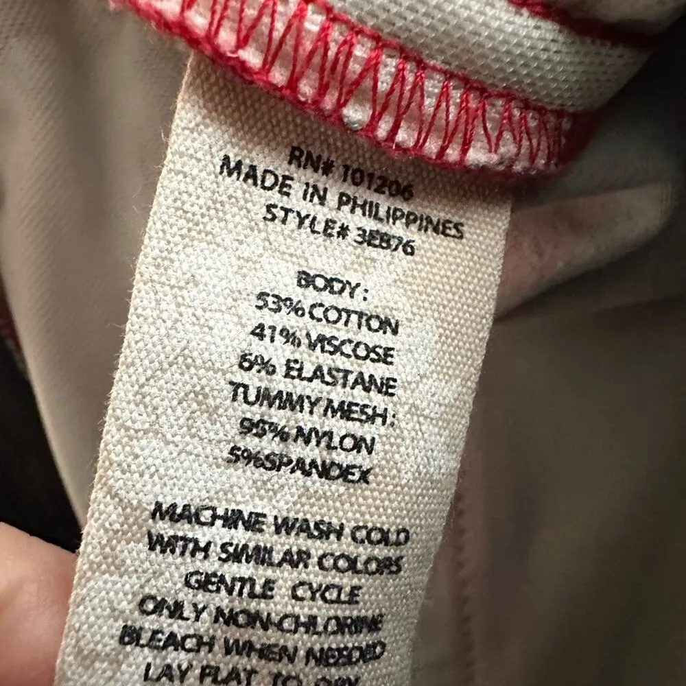 Soft Surroundings Superla Stretch Pull-On Kalea Straight Leg Crop Pants Colorful - Image 6