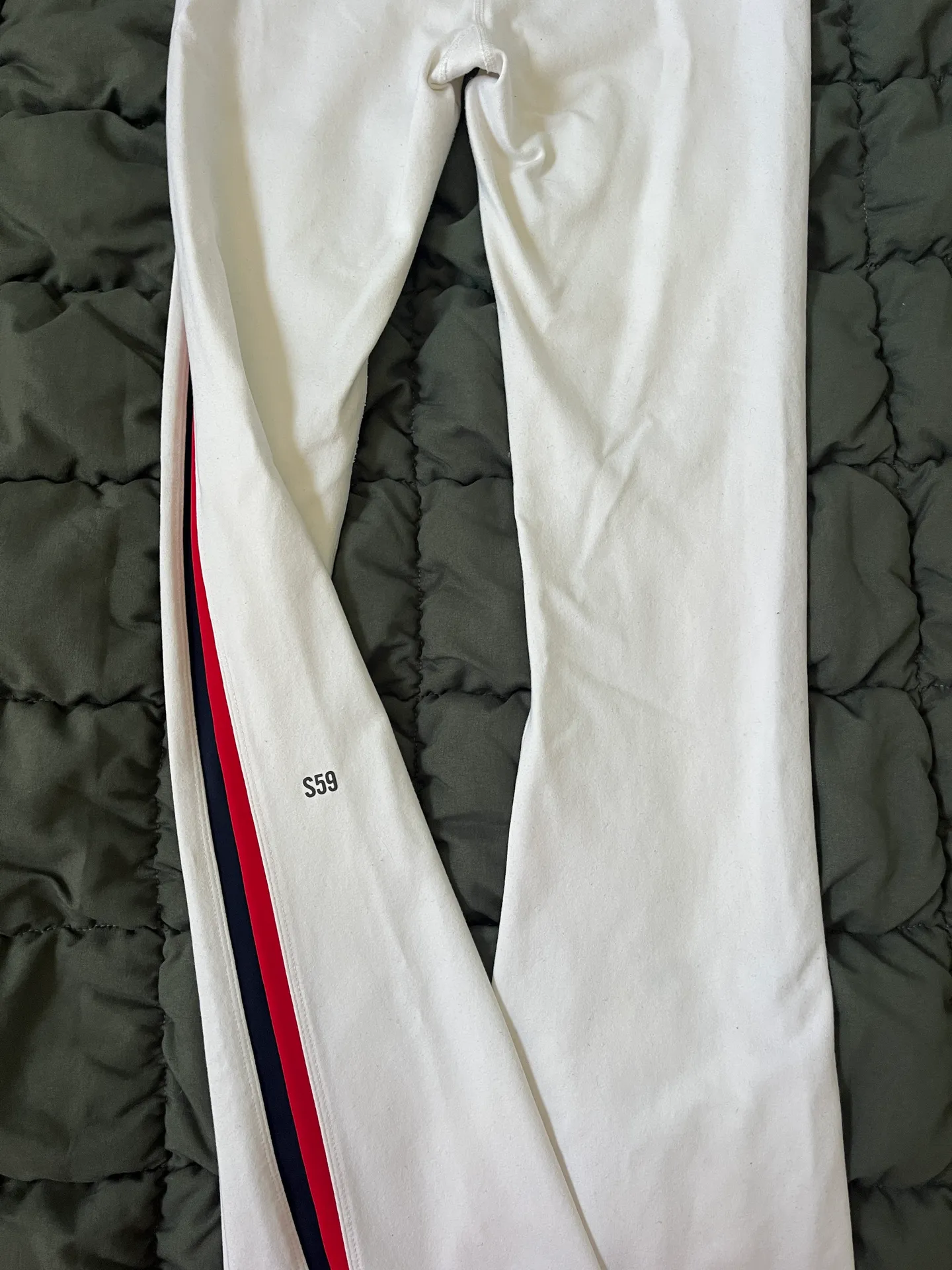 White Flare Legging - Image 3