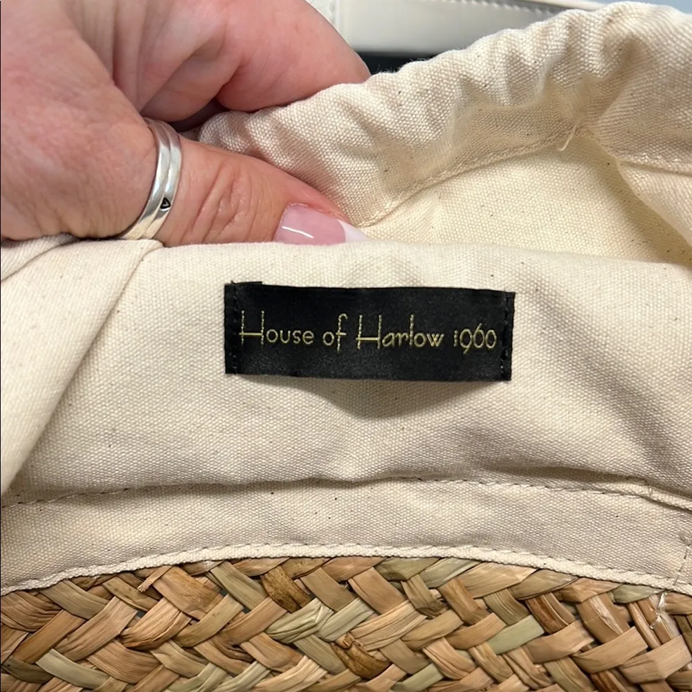 House of Harlow 1960 | Bucket Canvas Tote Bag Tan - Image 7