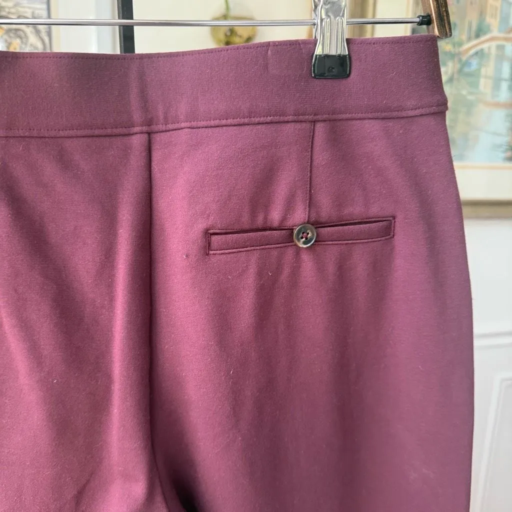 Spanx Air Essentials Wide Leg 20385R Chianti Burgundy Merlot Maroon M - Image 7