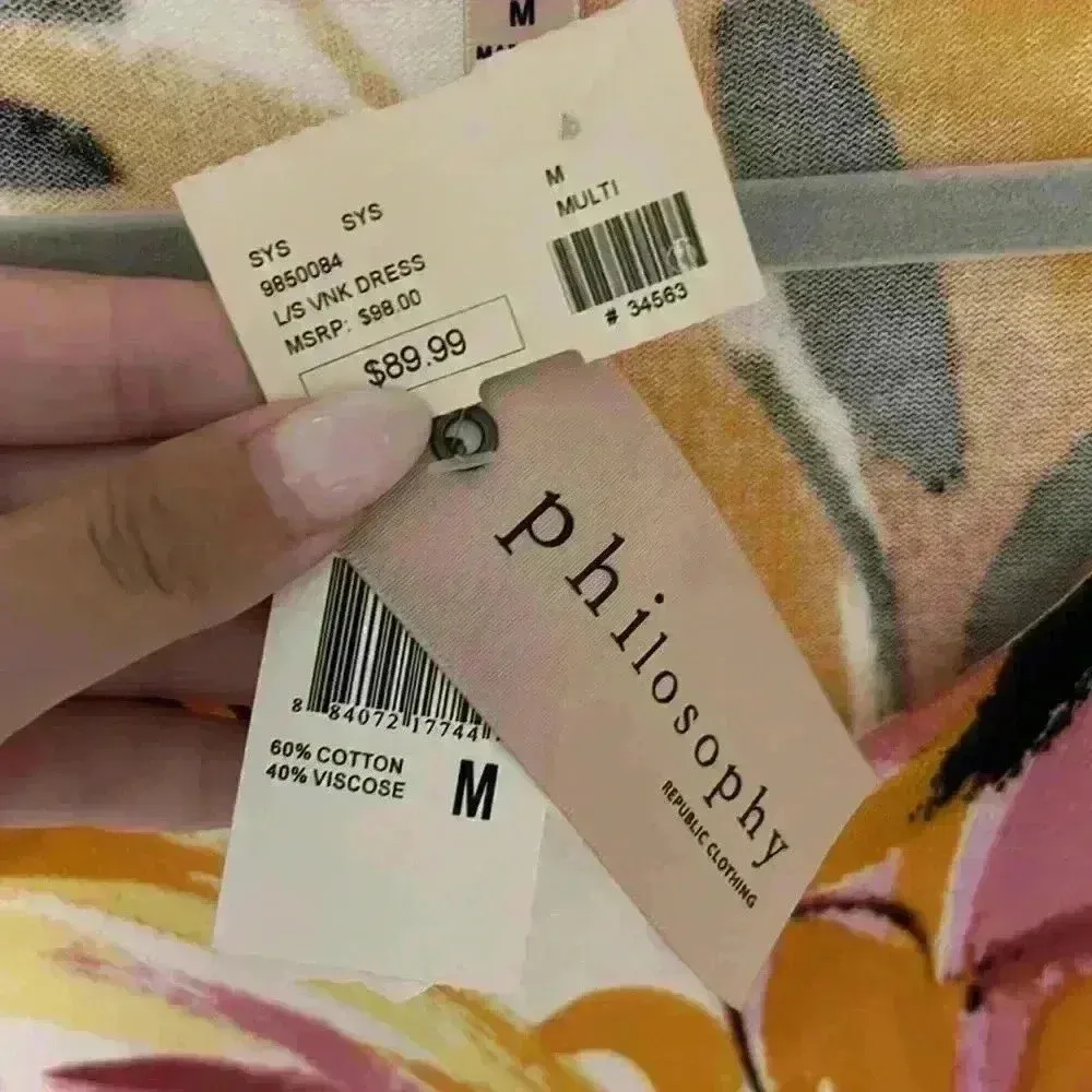 Philosophy Floral Dress - Image 2