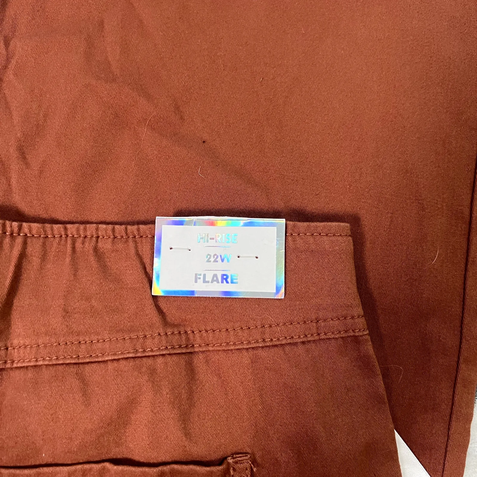 Tinsel town Hi-Rise Flare Pants Sz 22W - Image 3