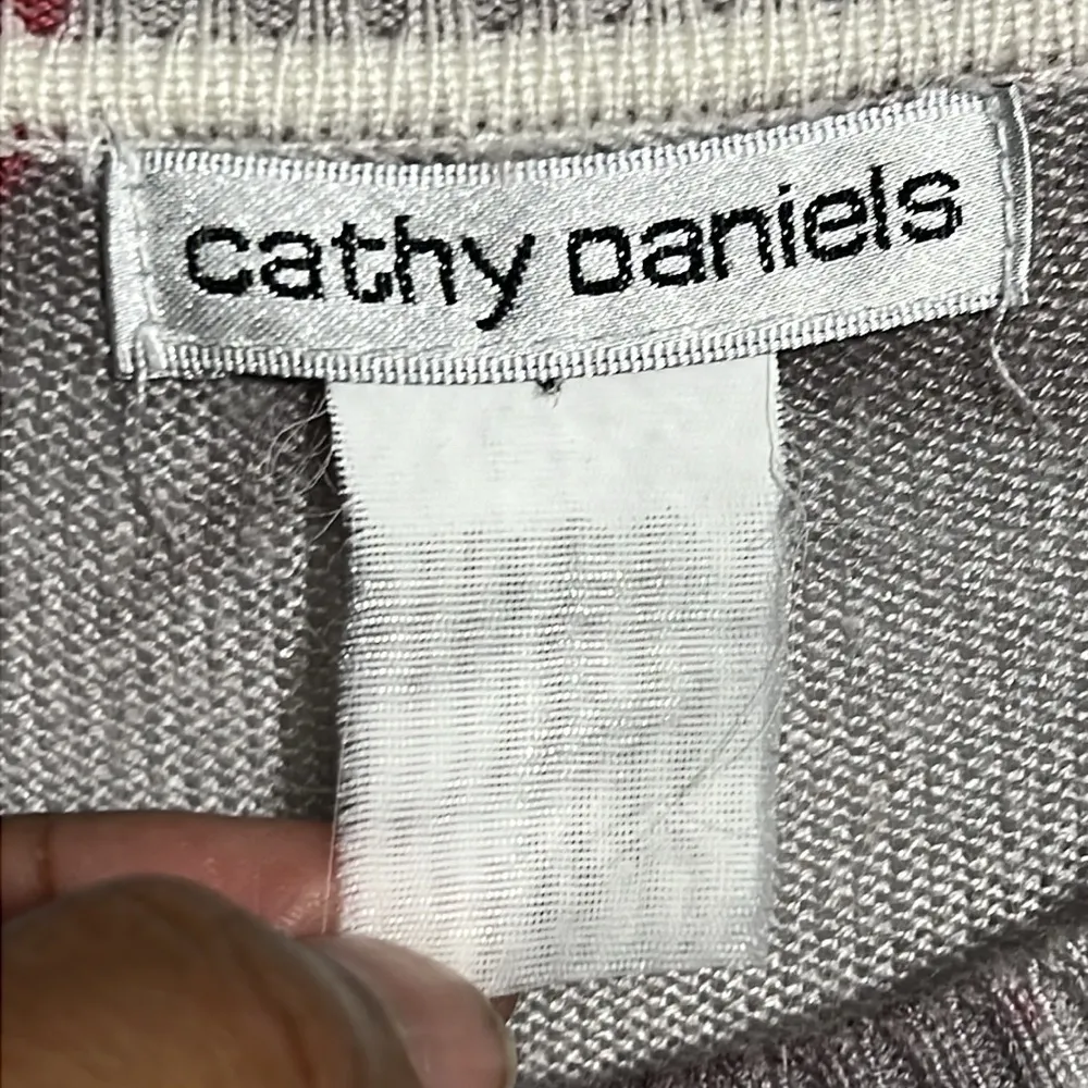 Cathy Daniels Women’s Small top. Grey. - Image 6