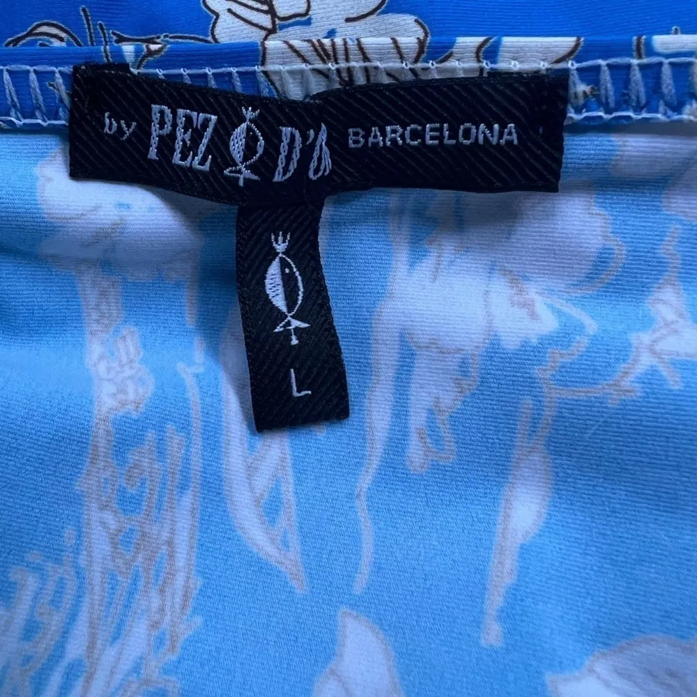 Pez D’or Maternity Akiko Blue Floral Print Tankini Swimsuit Set Size L NWOT Size L - Image 10