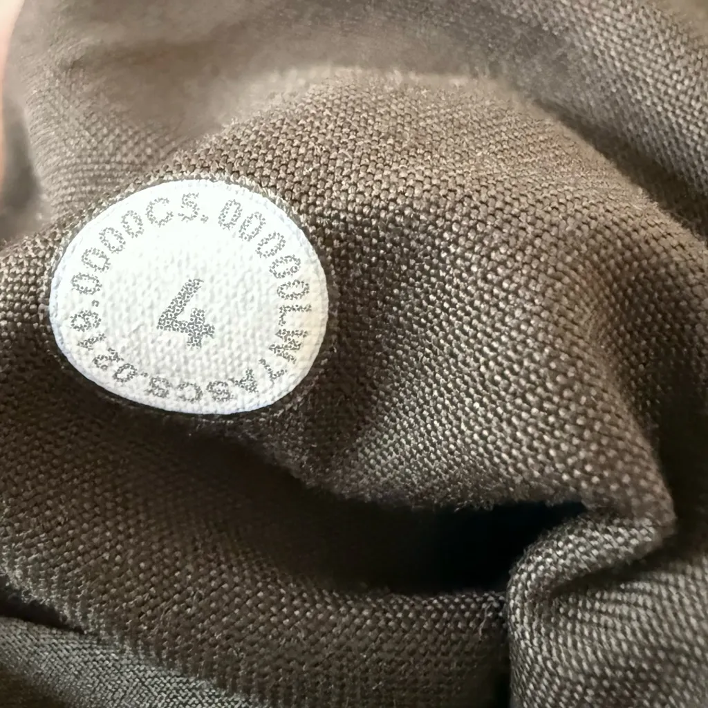 Lululemon Women's This Instant Dark Olive Green Shorts Size 4 - Image 5