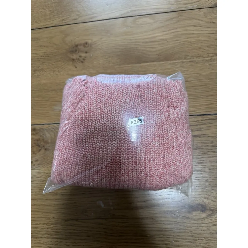 Christopher & Bank Women Pink Sweater Ribbed Knit Long Sleeve Size Medium Cotton - Image 10