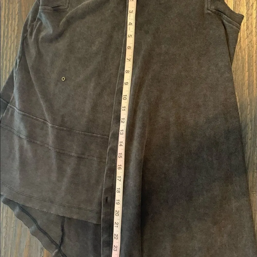 Ruff Hewn Dark Grey hi lo tunic  Size L - Image 9