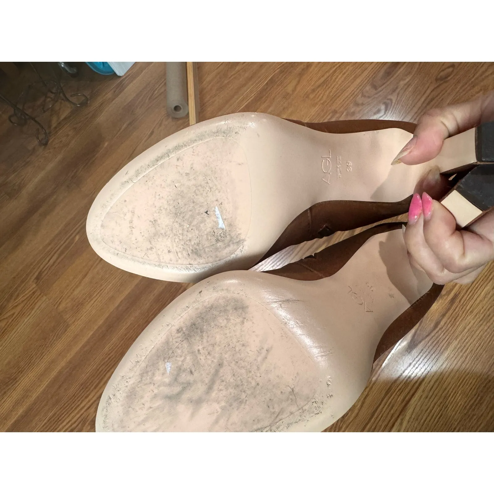 AGL Milly Brown Suede Knee - Image 10