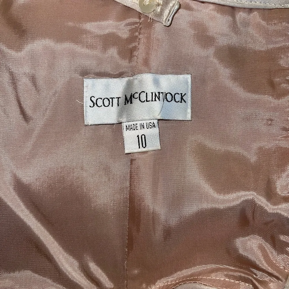 Pretty Vintage 90s Scott McClintock Mother of the Bride Gown! Size 10 - Image 6