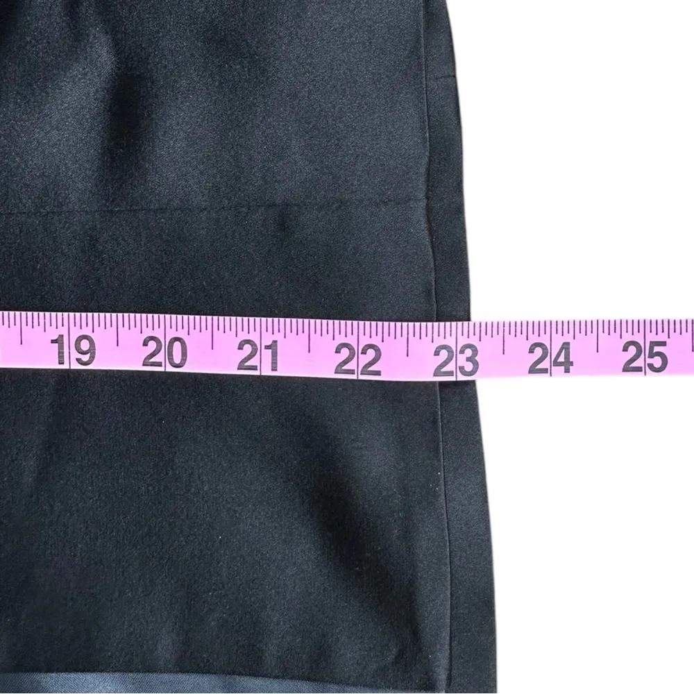 DOUGLAS HANNANT NWT Black Silk Blend Dress Jacket, Size 8 - Image 8