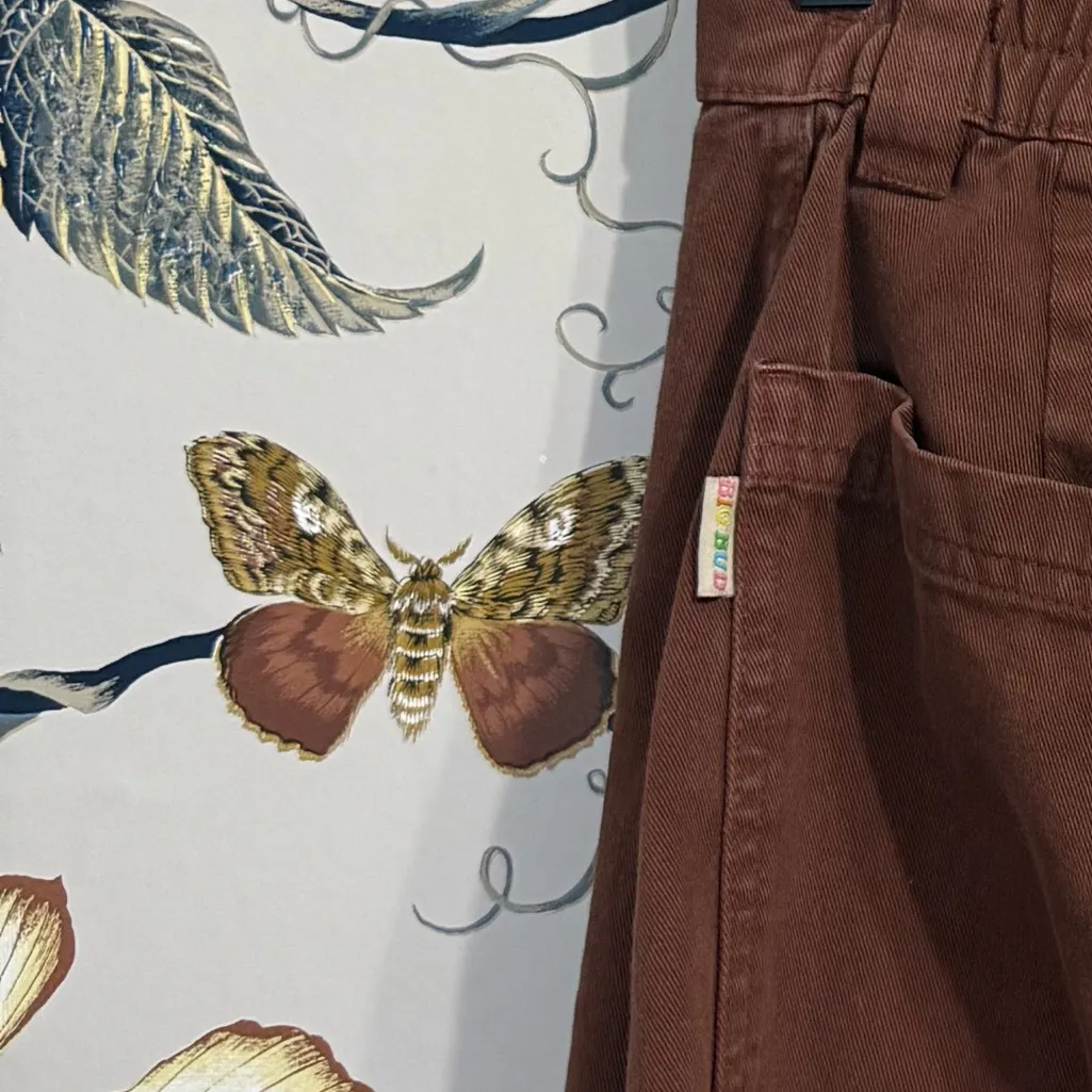 Big Bud Press Brown Bell Bottoms Size XXS - Image 8