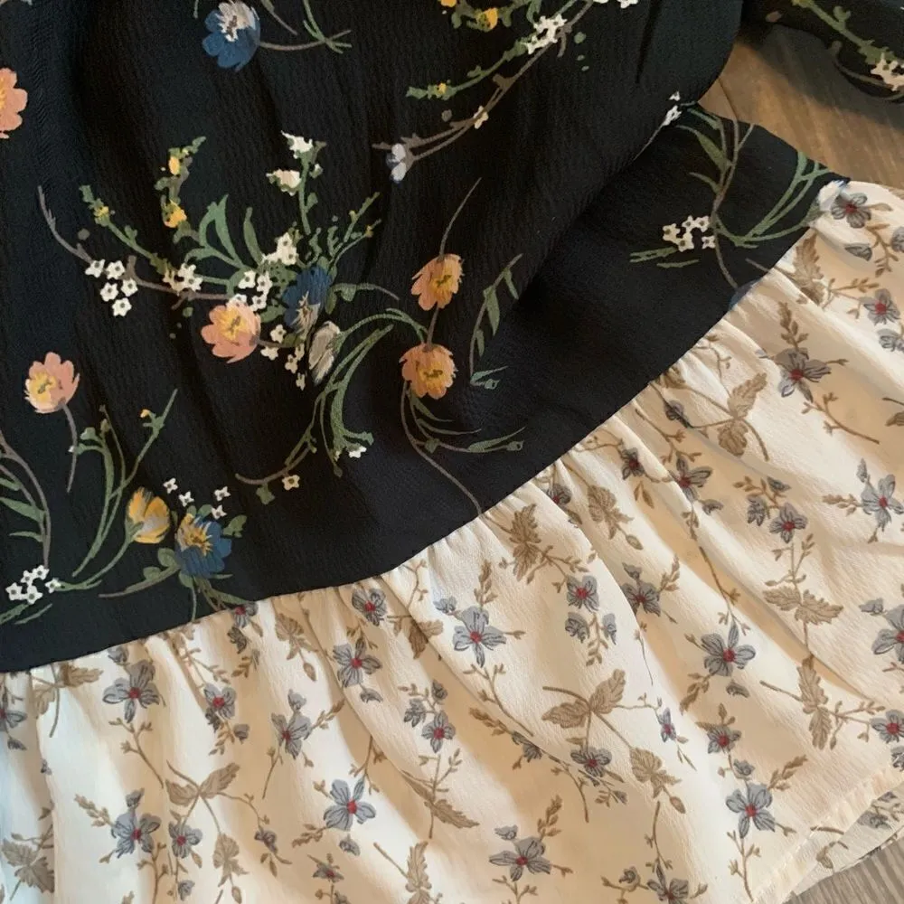 NWOT Suzanna Betro floral top size M - Image 4