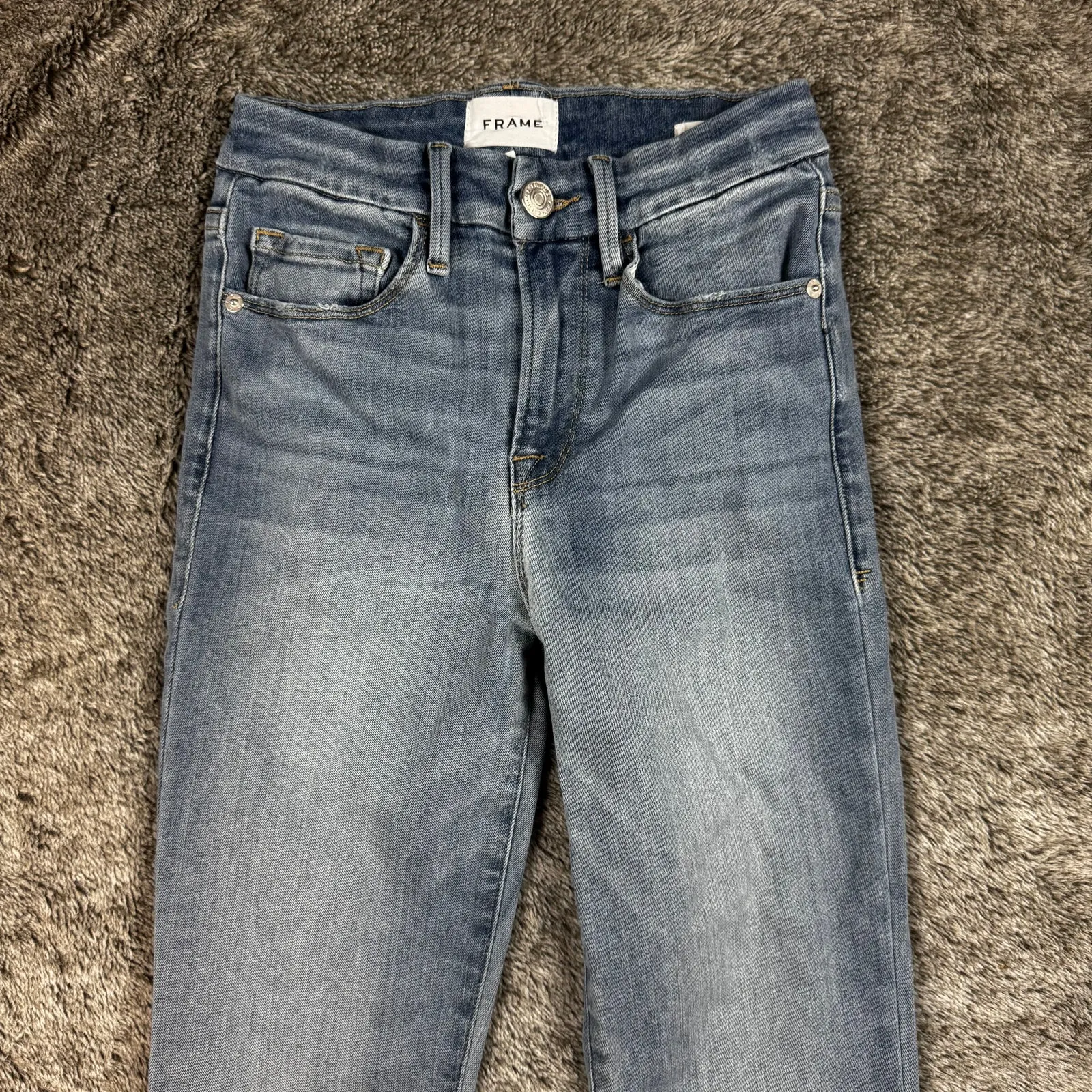 FRAME Denim Jean's LeCrop Mini Boot Women's 24 - Image 4