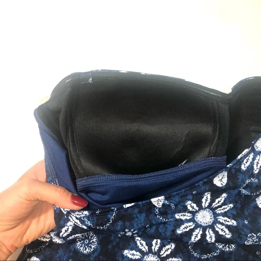 Bleu Rod Beattie floral shirred one piece swimsuit Size 10 - Image 6