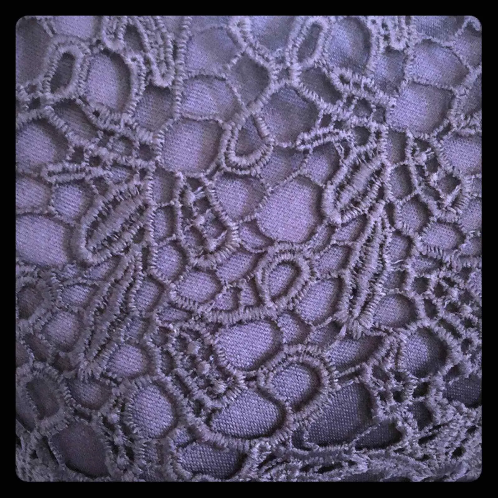 Harper Navy blue‎ backless lace semi formal dress Crochet Women’s Size S Small - Image 4