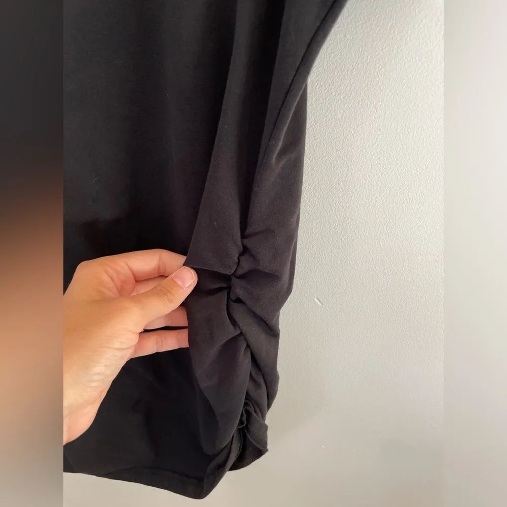 Oh! mamma black maternity tee shirt size XL - Image 5