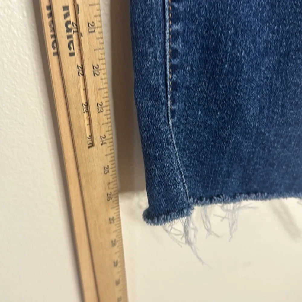 Levi’s wedgie straight Blue Distressed skinny Jeans size 24 cute preppy festival - Image 9