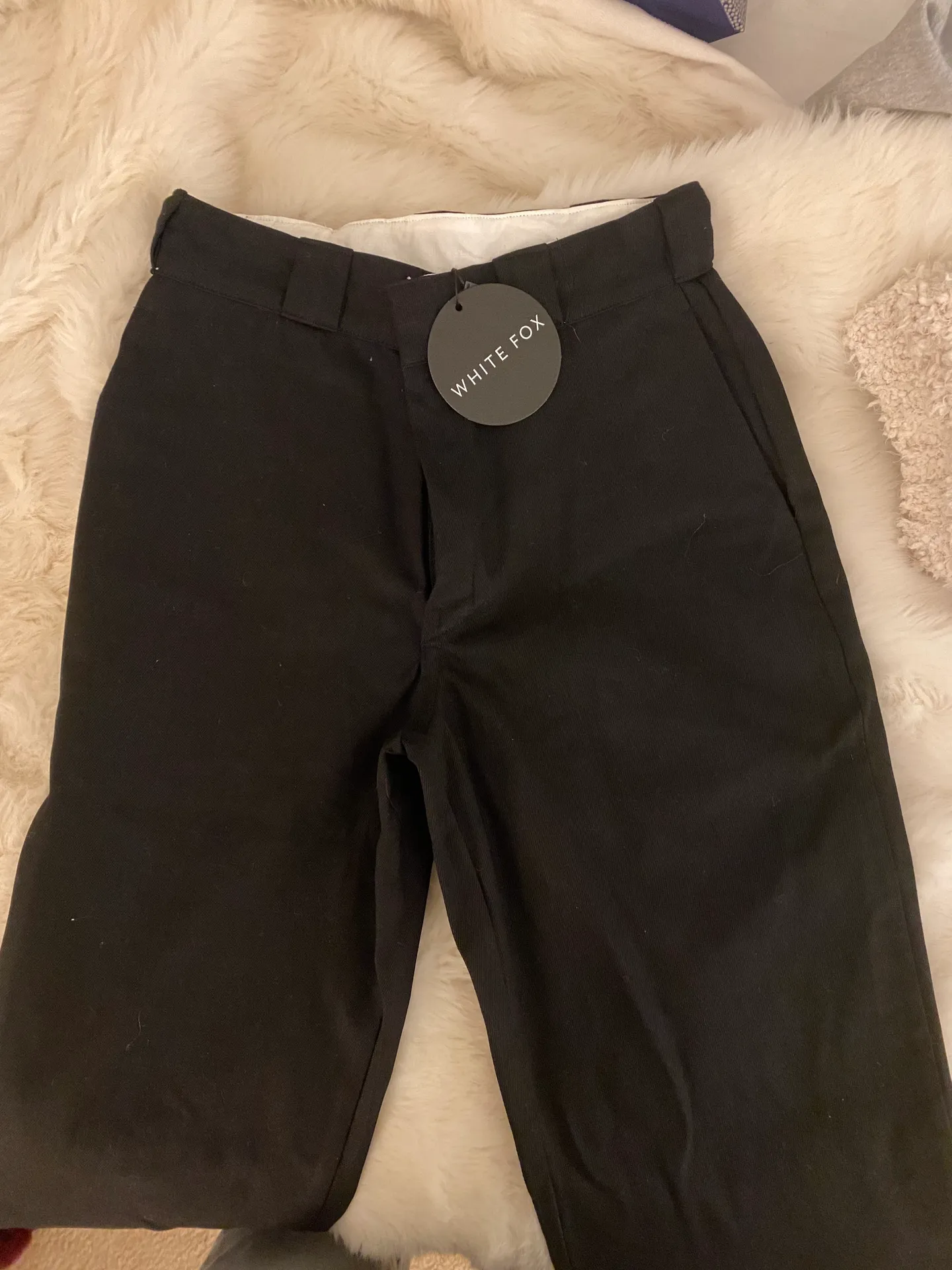 White Fox Boutique Take Caution Pants - Image 3