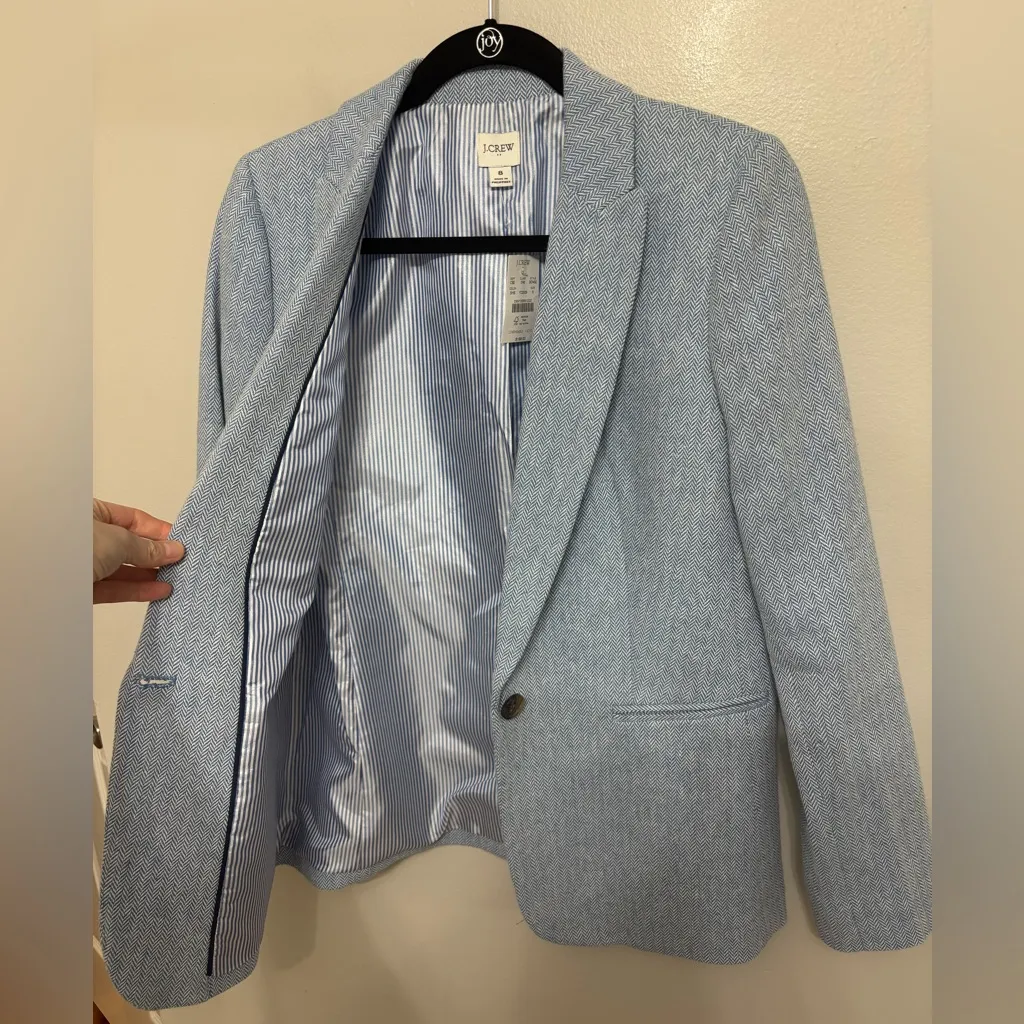 NWT J. Crew Factory Herringbone One - Image 9