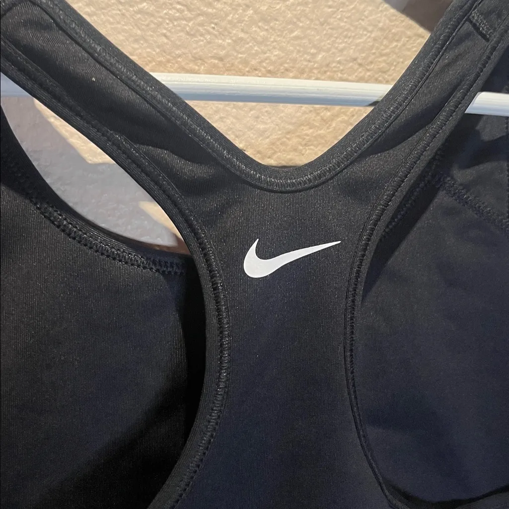 Nike University of Washington DriFit Sports Bra Black Size Large - Image 5