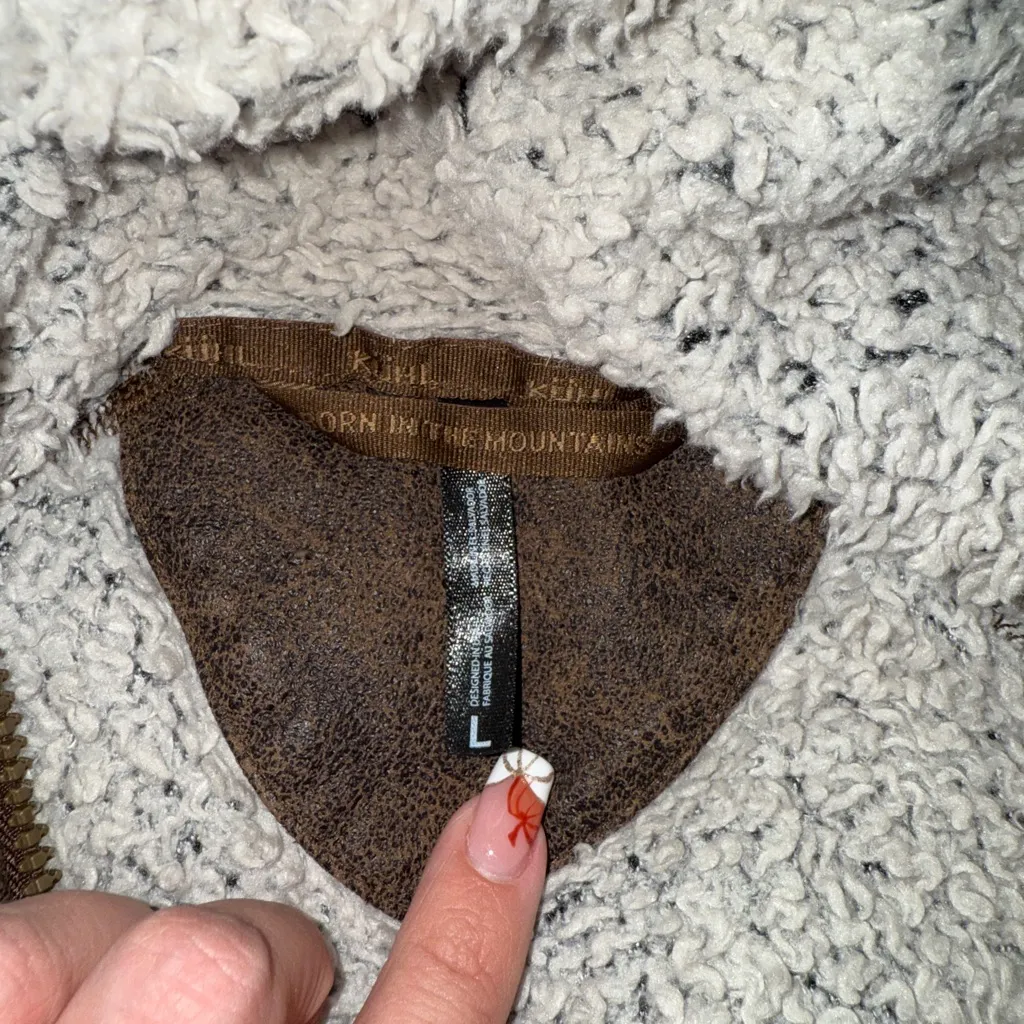 Kuhl  Flight Fleece Sherpa Jacket size Largw - Image 2