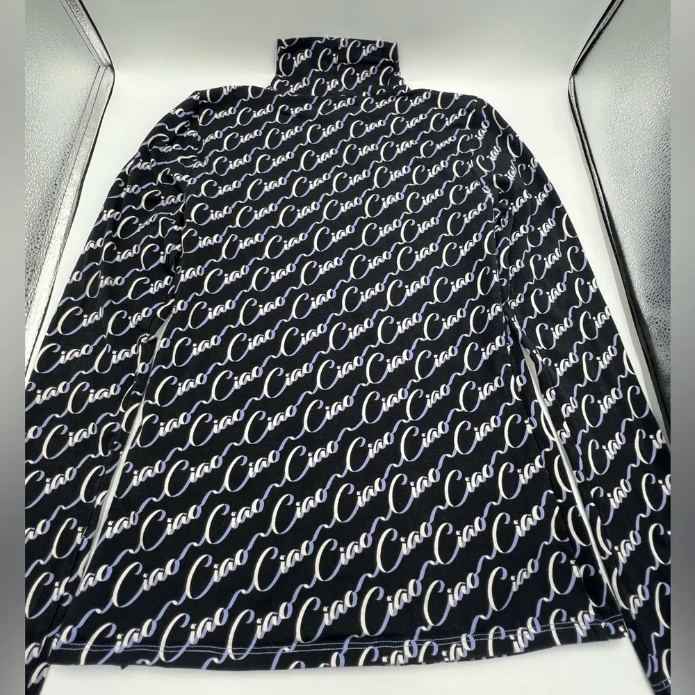 Anthropologie Maeve Ciao Printed Mock Turtleneck Long Sleeve - Image 6