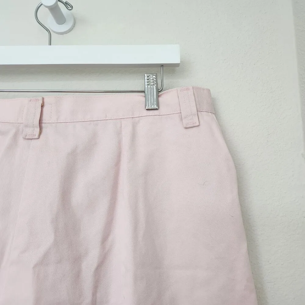 Vintage Y2K Lee Riders Casual Light Pink High Waisted Long Shorts 16 - Image 13