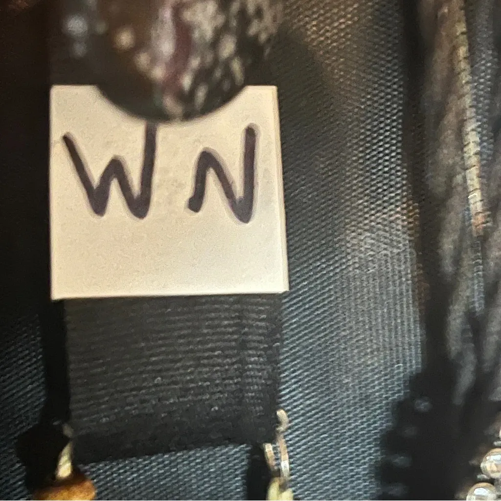 Anthropologie Black and White Beaded Necklace - Image 6