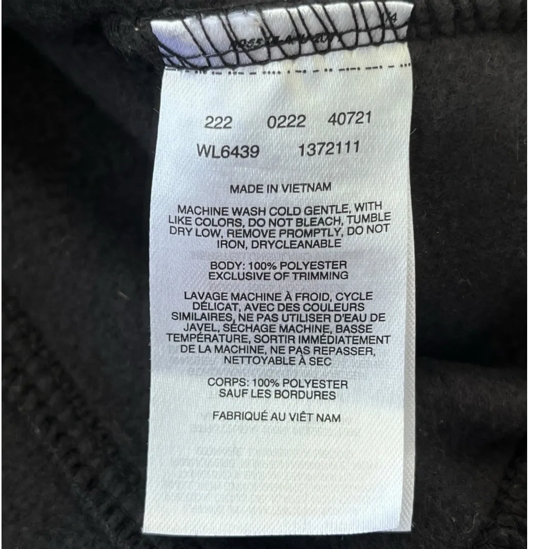 Columbia Benton Full Zip‎ Pockets Fleece Black Jacket Size M Granola Outdoorsy - Image 4