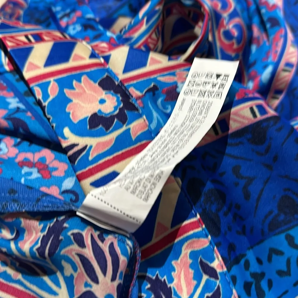 NWT ZARA Women Elastic Waist Hi-Rise Wide-Leg Satin Palazzo Pants - Image 5