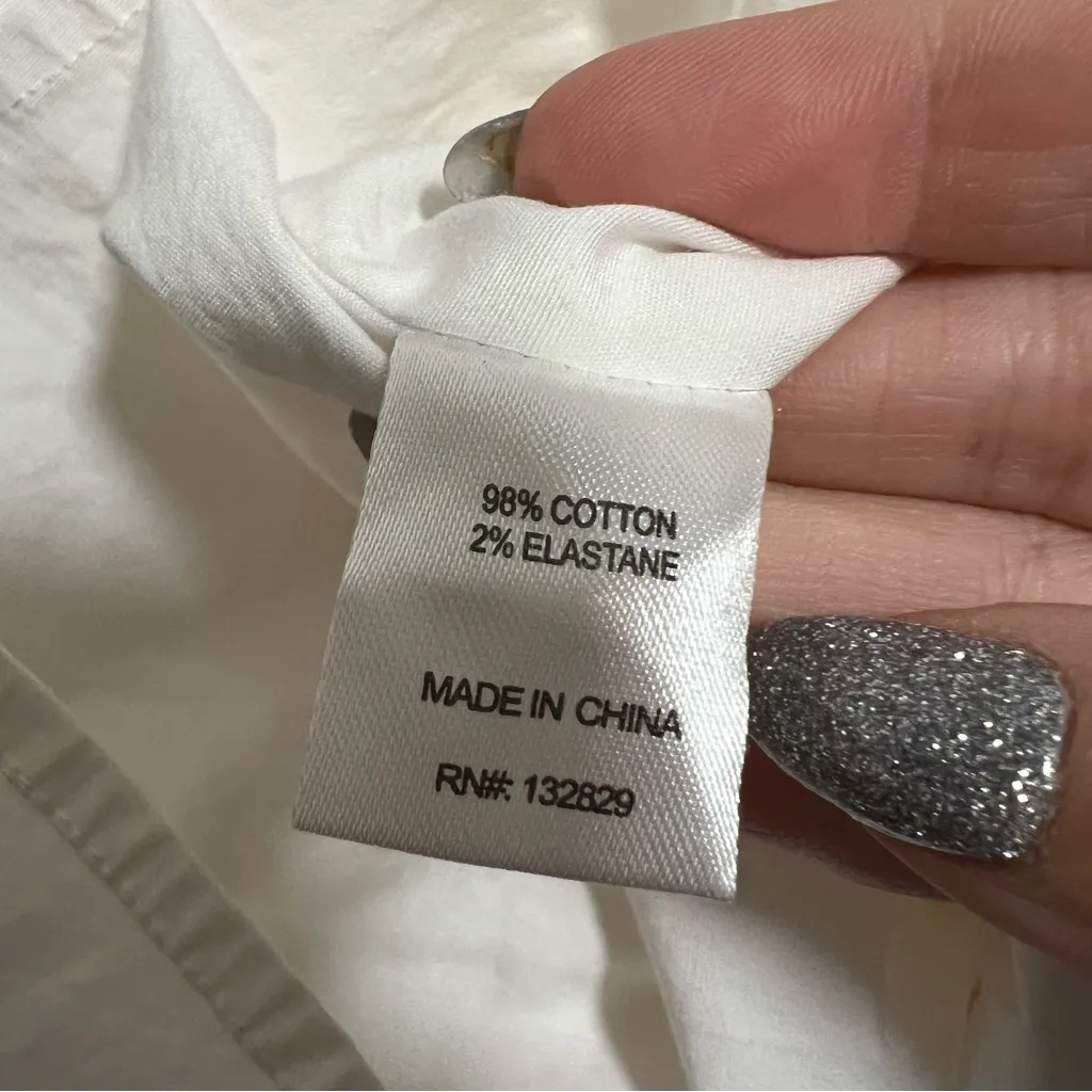 Majorelle Austin Dropwaist Cotton Poplin Midi Dress In Soft White - Image 11