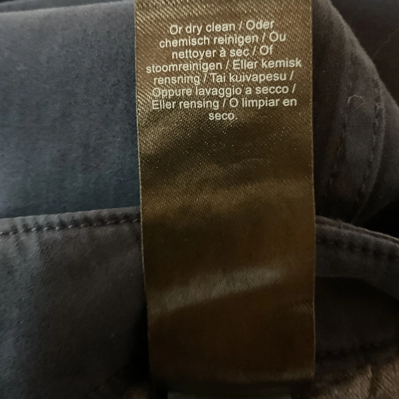 Liverpool Women's Wide Leg Crop Trouser with Flap Pockets Lapis Ink Size 12 NWT - Image 12