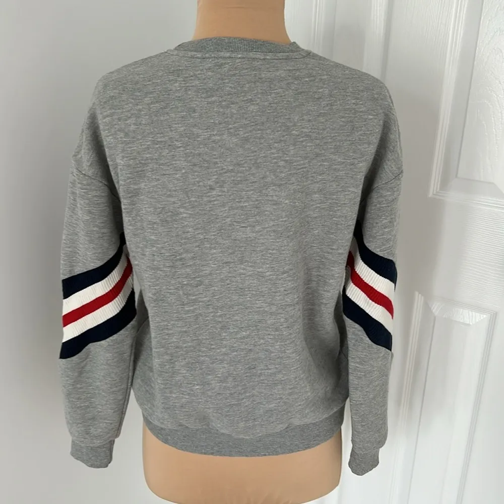 Mango Sweatshirt Sweater Patriotic Striped - Image 4