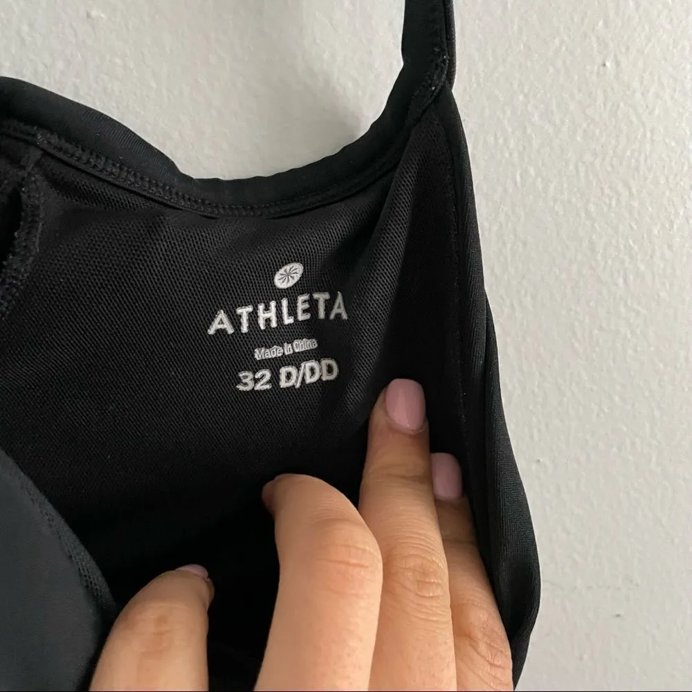 Athleta Twist Up Tankini Swim Top- Size 32D/DD - Image 4