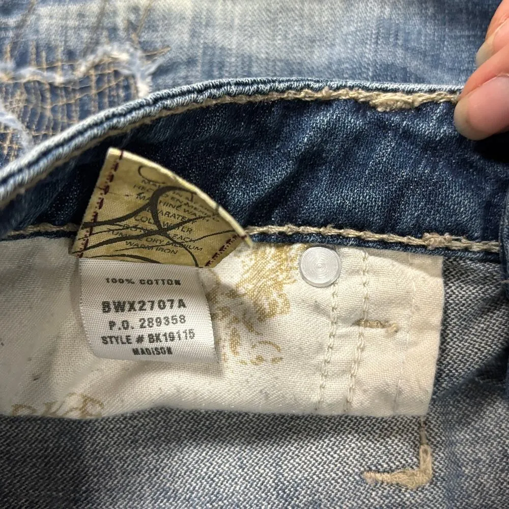 BKE Madison blue jean denim shorts 25 - Image 8